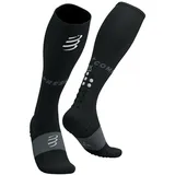 compressport full socks oxygen black - 42-44