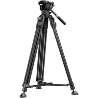 SmallRig 5201 AD-50 Max Video Carbon Fiber Tripod, Kohlefaser-Stativ
