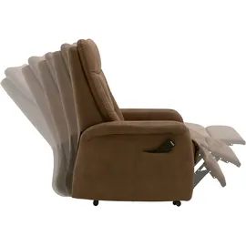 Hukla Sessel »HU-RV15025« Wahlweise 1- oder 2-motorische Verstellung, inkl. Aufstehhilfe braun