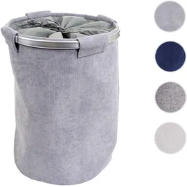 MCW Wäschesammler mit Netz, 65l grau