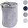 MCW Wäschesammler mit Netz, 65l grau