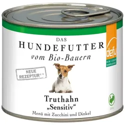 defu Nassfutter Hund Truthahn Sensitiv bio 200g