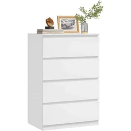 Woltu Kommode 60 x 90 x 40 cm Weiß