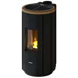 FreePoint Chrome 7 Pelletofen dark gold 7 kW