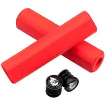 Wolf Tooth Fat Paw Cam Fahrradgriffe rot