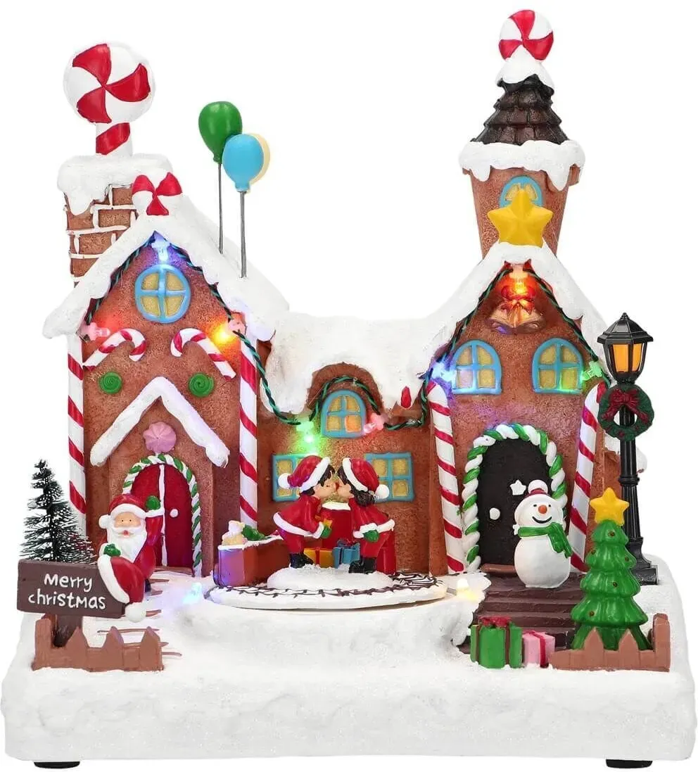 Christmas Candy House LED animiert