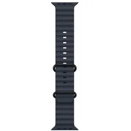 Apple Watch Ultra Ocean Armband 49 mm Navy Titan Schwarz