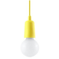 Sollux SL.0578 Pendelleuchte DIEGO 1 gelb