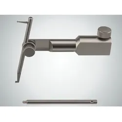 TMT 120 Tiefenmesstaster inkl. Träger mit Gewinde M2/M2