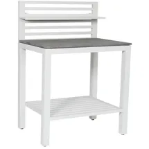Brafab Outdoorküchen-Modul Arbeitsmodul Bellac Aluminium Weiß