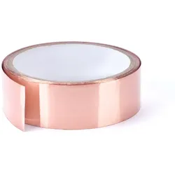 SWISSINNO Selbstklebendes Kupferband zur Schneckenabwehr | 3 cm x 5 m
