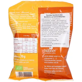 Hübner Ingwer Bonbons bio