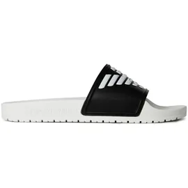 Giorgio Armani Flip-Flops Schwarz/Weiß 44