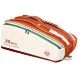 Wilson Roland Garros 2026 Super Tour 9 Pack Tennistasche cream / beige