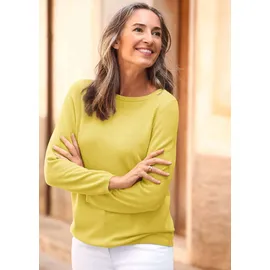 GOLDNER Strickpullover zitronengelb 24