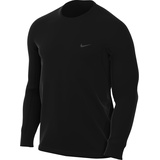 Nike Herren Long Sleeve Top M Nk Df Primary Ls Top, Black/Black, FB8585-010, XL