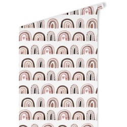 K&L Wall Art Vliestapete »Kinder Vliestapete«, Rosa Regenbogen Herz, mehrfarbig, matt - bunt