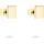 Liebeskind Berlin Ohrstecker LJ-1743-E-06 gold Edelstahl 6