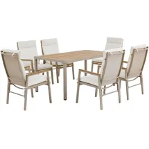 stilvora Gartenlounge-Set 7-tlg. Beige