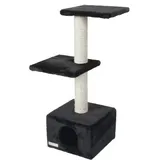 Kerbl Venus Sweet Kratzbaum 30 x 30 x 85 cm schwarz