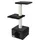 Kerbl Venus Sweet Kratzbaum 30 x 30 x 85 cm schwarz