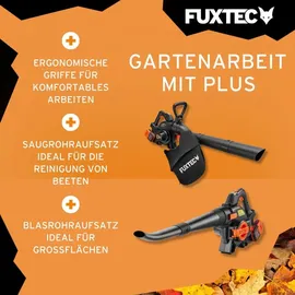 FUXTEC 40 Volt 2in1 Akku-laubbläser/-sauger, FX-E2LBS,