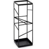 Haku-Möbel Schirmständer 19573 17 x 17 x 49 schwarz