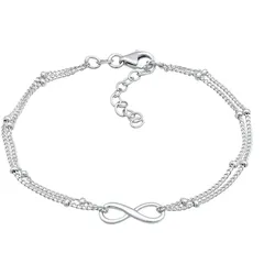 Elli Infinity Symbol Love Unendlichkeit 925 Silber Damen 