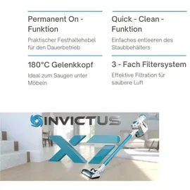 Genius Invictus X7 Set Akku-Handstaubsauger-Set, 13-tlg. (A28015)