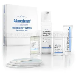 AKNEDERM Premium Set intens sensitive skin 1 P