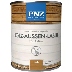 PNZ Holz-Außen-Lasur - Teak / 0.75L