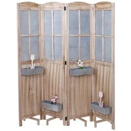 MCW Paravent D26 grau/braun