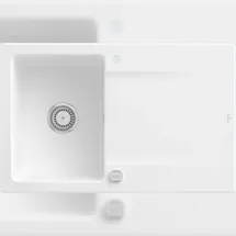 Villeroy & Boch Siluet 45 stone white + Excenterbetätigung