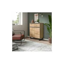 xonox Tomasa 80 x 99 x 36 cm Braun / Schwarz