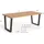 danzz Erant 80 x 80 x 80 cm braun