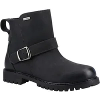 Hush Puppies - Mädchen Stiefel "Mini Wakely", Leder FS10201 (32 EU) (Schwarz) - Schwarz - 32