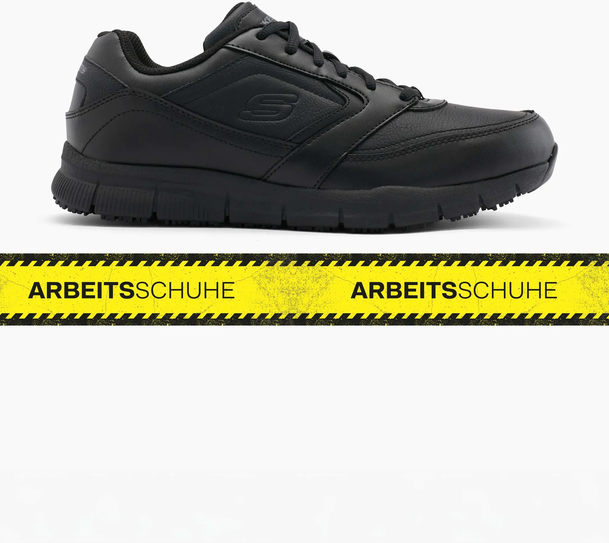 Skechers Ob Nampa Halbschuh Schwarz, Herren, Größe: 40, Material: Synthetik/Textil - Skechers Ob Nampa Halbschuh Schwarz, Herren, Größe: 40, Material: Synthetik/Textil - man - Schwarz