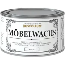 Rust Oleum Kreidefarbe-Möbelwachs Weiß 0,4 l