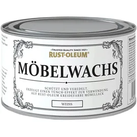 Rust Oleum Kreidefarbe-Möbelwachs Weiß 0,4 l