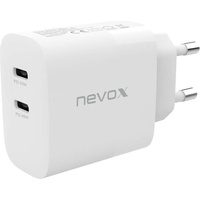 Nevox 45W Dual USB-C Power Delivery (PD) Ladegerät GaN