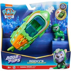 Spin Master PAW Patrol , Aqua Pups - Basis Fahrzeug Spielzeugauto im Sägefisch-D