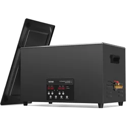VEVOR Ultraschallreiniger 30L Reinigungsmaschine mit Timer Heizung & Korb 600W