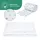 Waldin Babybett Kinderbett 7in1 mit Matratze,