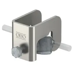 OBO 5014477 VARIO-Erdklemme mit Druckwanne für Armierung 16-37mm 61x46x88 Stahl 1814 ST D37 - 25 Stück