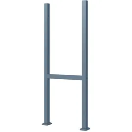 toboli Wiltec, Briefkasten Zubehör, Toboli Paketbox Ständer 610x115x1500mm Briefkasten Standfuss Standbriefkasten