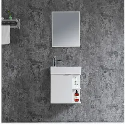 Sanotechnik Spring 50x60cm weiß Unterschrank + WT + Spiegel - versch. Auführungen
