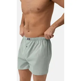 Danish Endurance AMERICAN BOXERSHORTS FÜR HERREN - 4-Pack - Blau/Rot - M