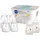 MAM Easy Start Anti-Colic Combi-Set, Babyflaschen Set mit 6 Flaschen gegen Koliken (2 x 130 ml, 160 ml, 260 ml) & Flaschenkorb, Babyausstattung ab der Geburt, beige