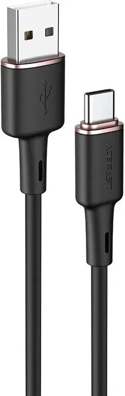Acefast C2-04 Schwarz USB-Kabel - USB Typ-C 1,2 m, 3 A