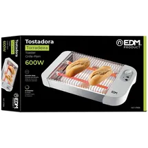 EDM Multitostator 600w Toaster - White